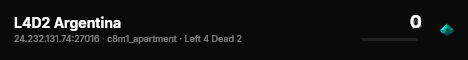L4D2 Argentina live status badge