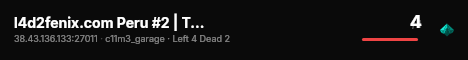 l4d2fenix.com Peru #2 | TANKRUN | Dead Air [3-5] live status badge