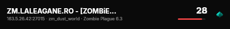 ZM.LALEAGANE.RO - [ZOMBiE PLAGUE 6.3] live status badge