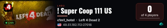! Super Coop 111 US live status badge