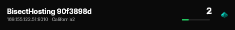 BisectHosting 90f3898d live status badge