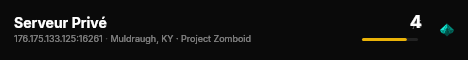 Serveur Privé live status badge