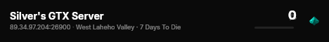 Silver's GTX Server live status badge