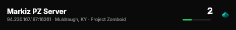Markiz PZ Server live status badge