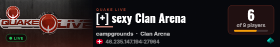 [+] sexy Clan Arena live status badge