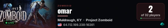 omar live status badge