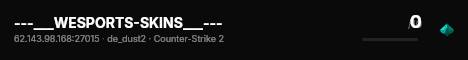---___WESPORTS-SKINS___--- live status badge