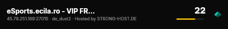 eSports.ecila.ro - VIP FREE & ADMIN | since 2022 live status badge