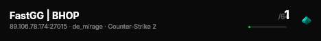 FastGG | BHOP live status badge