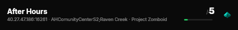 After Hours live status badge
