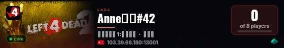 Anne云服#42 live status badge