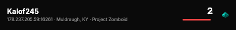 Kalof245 live status badge