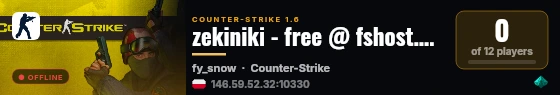 zekiniki - free @ fshost.me live status badge