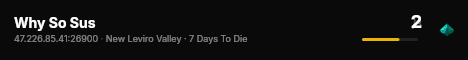 Why So Sus live status badge
