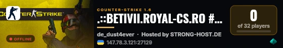 .::BETIVII.ROYAL-CS.RO # REVIVE + VIP::. live status badge