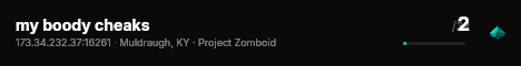 my boody cheaks live status badge