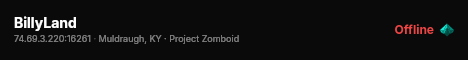 BillyLand live status badge