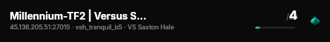 Millennium-TF2 | Versus Saxton Hale live status badge