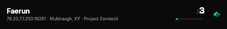 Faerun live status badge