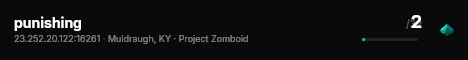 punishing live status badge