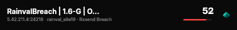 RainvalBreach | 1.6-G | Open-Beta live status badge