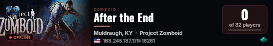 After the End live status badge