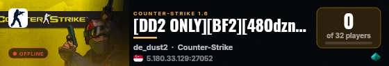 [DD2 ONLY][BF2][48Odznak][VIP]@Cs-Armagedon.pl live status badge