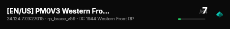 [EN/US] PM0V3 Western Front 1944 RP live status badge
