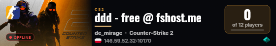 ddd - free @ fshost.me live status badge