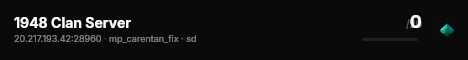 1948 Clan Server live status badge