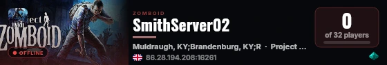 SmithServer02 live status badge