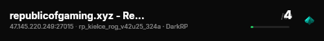 republicofgaming.xyz - Resistance Occupation RP live status badge