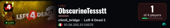 ObscurinoTessstt live status badge