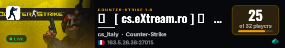 ★   [ cs.eXtream.ro ] ⮞   Clasic + Revive Mode | Free GUN live status badge