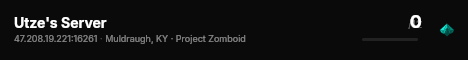 Utze's Server live status badge