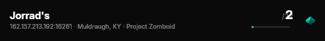 Jorrad's live status badge