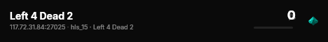 Left 4 Dead 2 live status badge