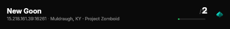 New Goon live status badge