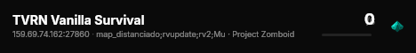 TVRN Vanilla Survival live status badge