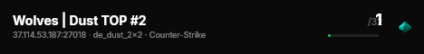 Wolves | Dust TOP #2 live status badge