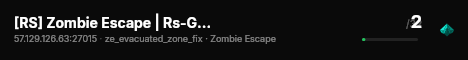 [RS] Zombie Escape | Rs-GamerZ.com [2 Jumps / CSO / GameModes / Boss ] live status badge