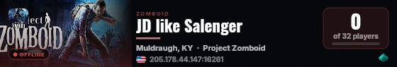 JD like Salenger live status badge