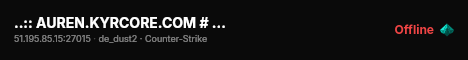 ..:: AUREN.KYRCORE.COM # REVIVE + SKINS ::.. live status badge