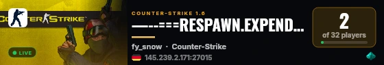 —--===RESPAWN.EXPEND.RO // DEATHMATCH // ALIENWARE +18===--- live status badge
