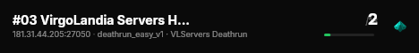 #03 VirgoLandia Servers HL Deathrun live status badge