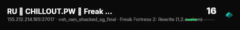 RU █ CHILLOUT.PW █ Freak Fortress live status badge