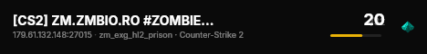 [CS2] ZM.ZMBIO.RO #ZOMBIE #INFECTION live status badge