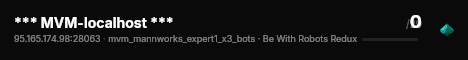 *** MVM-localhost *** live status badge