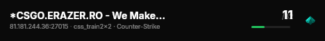 *CSGO.ERAZER.RO - We Make The Difference* live status badge
