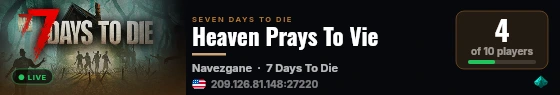 Heaven Prays To Vie live status badge